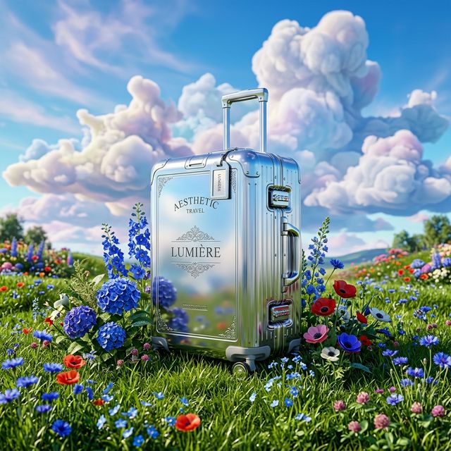 Traveling suitcase